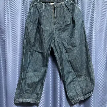 ANGLAN 배기 데님