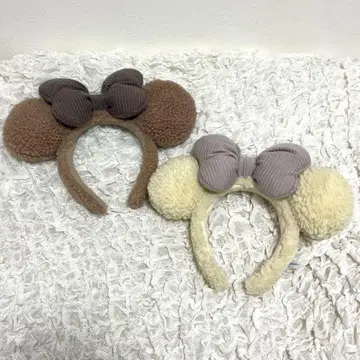 디즈니 머리띠 복슬복슬 보아 가을/겨울