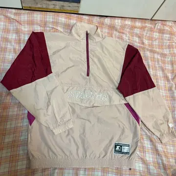 STARTER BLACK LABEL 나일론 아노락 자켓 핑크