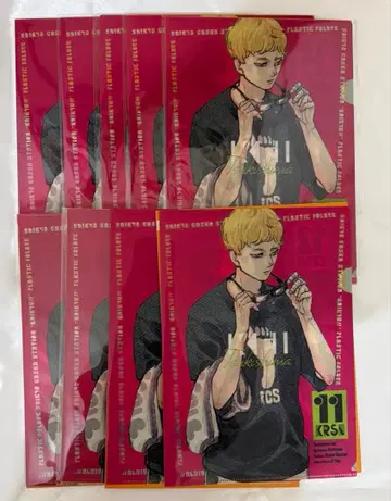 하이큐 점프GIGA 클리어 파일 츠키시마 케이 야마구치 타다시