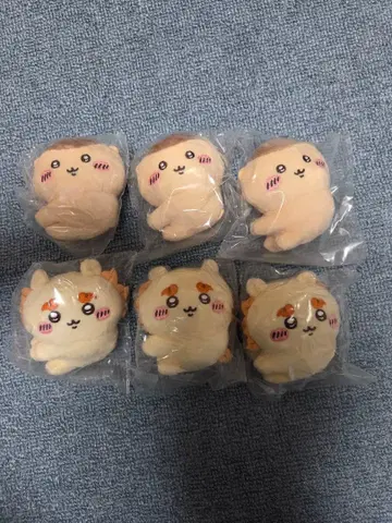 치이카와 클립 봉제 인형 1 밤만쥬 시사 합계 6점