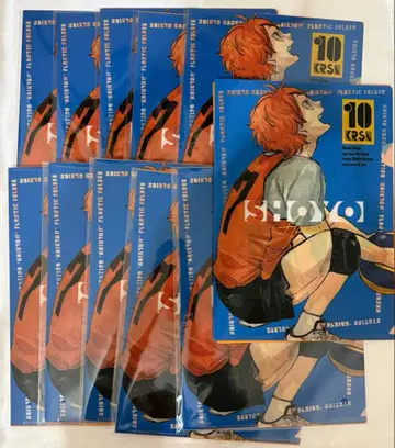 하이큐 점프 GIGA 클리어 파일 히나타 쇼요 카게야마 토비오