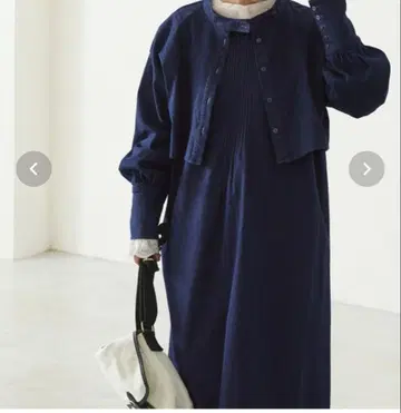 forksy 콤비 원피스 네이비