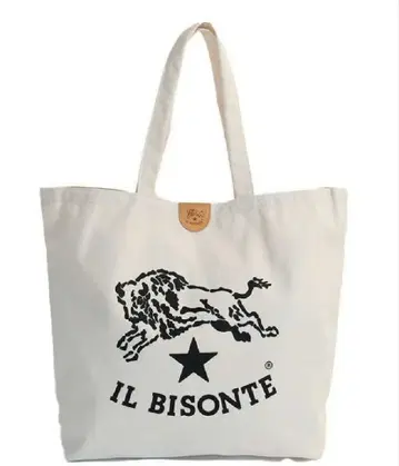 IL BISONTE 먼슬리 토트백 화이트
