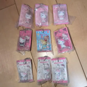 HELLO KITTY 패키지 미니어처 컬렉션 9개 세트