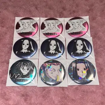 HUNTER x HUNTER 데 컬렉션 캔뱃지 이르미 히소카 시즈쿠