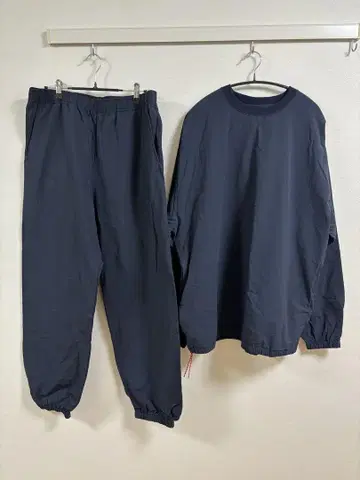 BEAMS JAPAN STORM FLEECE 셋업 네이비