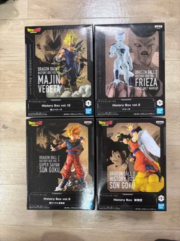 히스토리 박스 드래곤볼 손오공 베지터 프리저