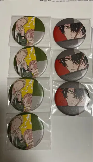 기븐전 아키히코 하루키 우게츠 캔뱃지