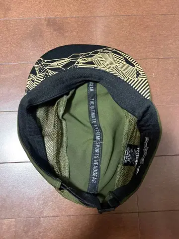 feelcap 올리브 그린 스포츠 캡 메쉬