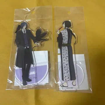 나츠메 우인장 아크릴 스탠드 마토바 세이지 새상품 두 개 세트