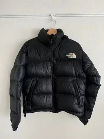 눕시 THE NORTH FACE 블랙 다운 자켓