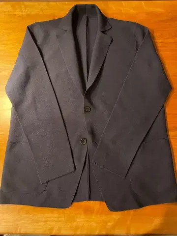 데상트/맨싱 네이비 저지 자켓