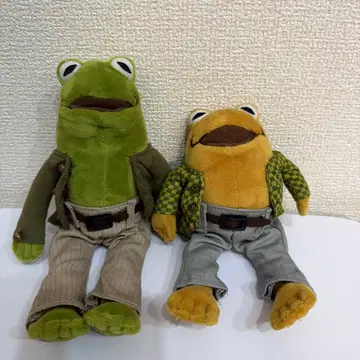 가마군과 개구리 씨 봉제 인형