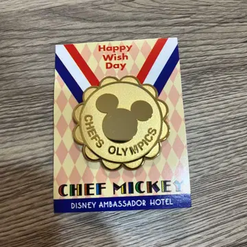 디즈니 앰버서더 호텔 셰프 미키 핀 배지