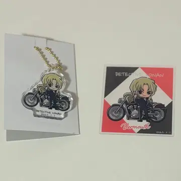 명탐정 코난 mini 키링 클리어 카드 베르무트