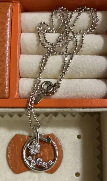 STAR JEWELRY 별 모티브 실버 목걸이