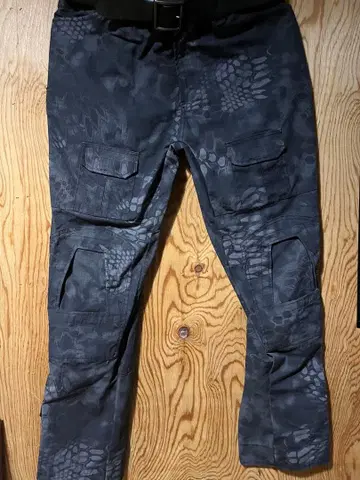 카고 팬츠 변형 타이폰 카모 L