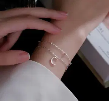 Silver925 달과 별의 실버 팔찌