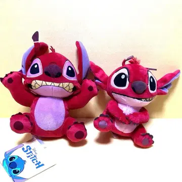 릴로 & 스티치 리로이 봉제 인형 2개 세트