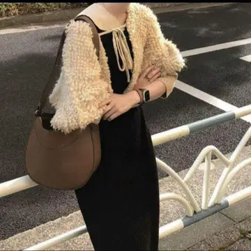 [ Eaphi ] rope knit cardigan beige