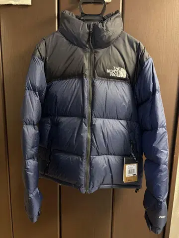 새상품 THE NORTH FACE 다운 자켓 M 네이비/그레이