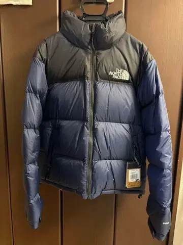 새상품 THE NORTH FACE 다운 자켓 M 네이비/그레이