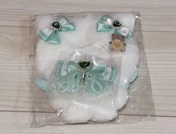 앙스타 누이 의류 그린 민트 신규 의상 사이즈 16cm 깃털