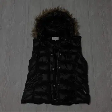 헤이세이 시크 스타일 퍼 다운 베스트 y2k 00s archive