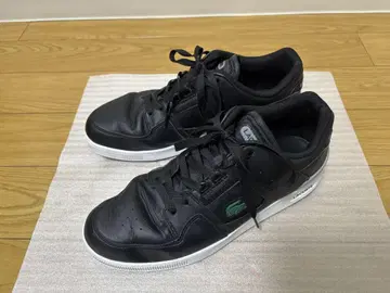 LACOSTE 블랙 스니커즈