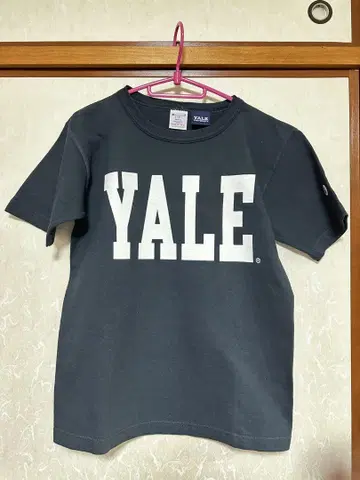 champion Yale 로고 T셔츠 네이비
