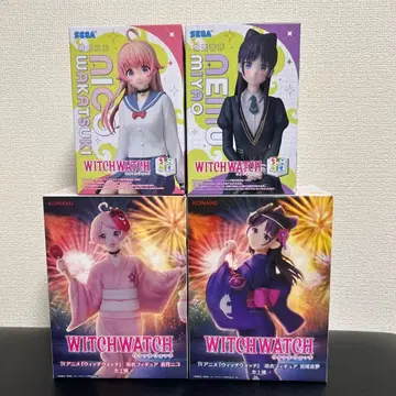 [ 위치 워치 ] 와카츠키 니코 미야오 오토메 피규어 4점 묶음 판매