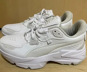 컨디션 최상 PUMA 통굽 오키드 LUX 394758 여성용 24.5cm