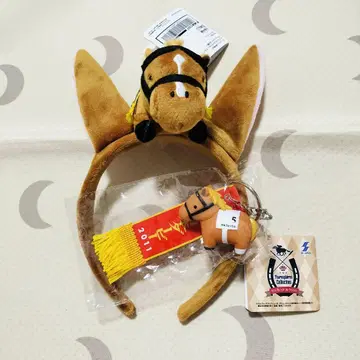 서러브레드 컬렉션 마스코트 머리띠 2 오르페브르 2점