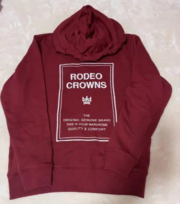 RODEO CROWNS 후드티 FREE 사이즈 버건디