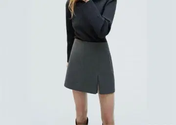 ZARA 슬릿 디테일 스코트