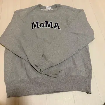 Champion MoMA 그레이 M 맨투맨 트레이닝복