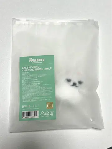 TXT 공식 PPULBATU 용문 페이스 키링 수빈