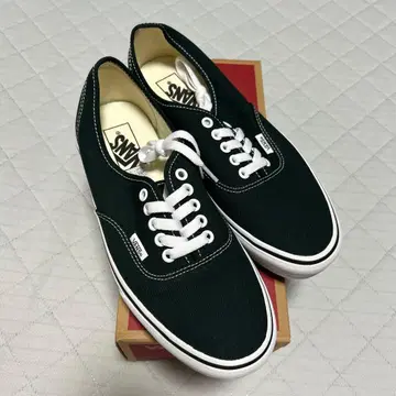 미사용 새상품 VANS 오센틱 26.5cm USA 기획 다크 그린