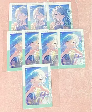 프로젝트 세카이 프로세카 에피카 21B 금박 히노모리 시즈쿠