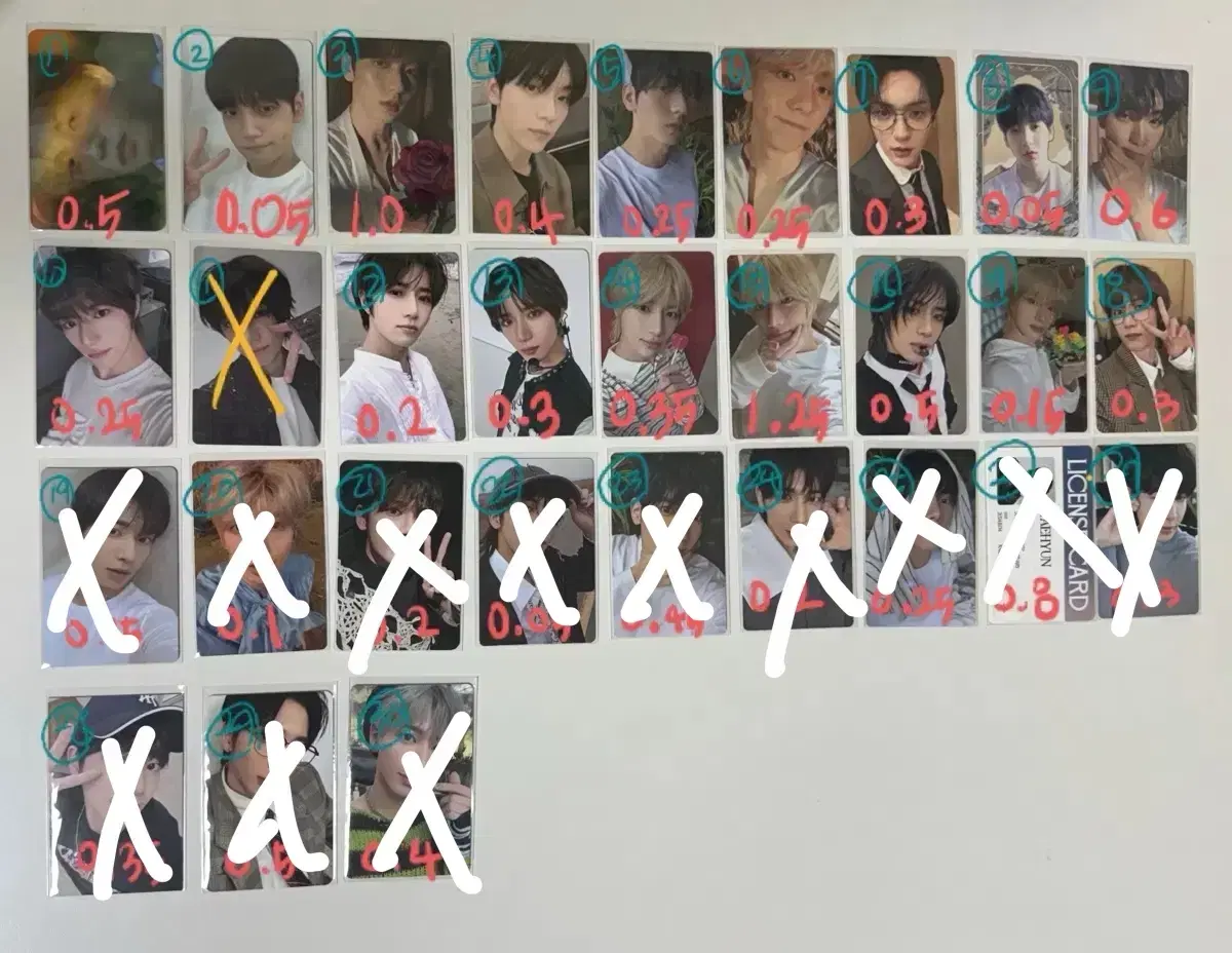 Quick sale) txt full poca wts (yeonjun, soobin, beomgyu, taehyun, heuning kai)