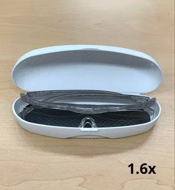 미사용 새상품 하즈키 루페 컴팩트 1.6x 티타늄 컬러