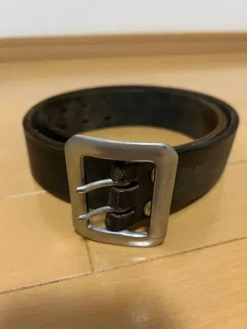 쿠시맨즈 더블 핑 벨트 블랙 32