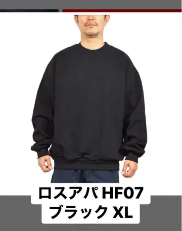 LOS ANGELES APPAREL 맨투맨 블랙 XL