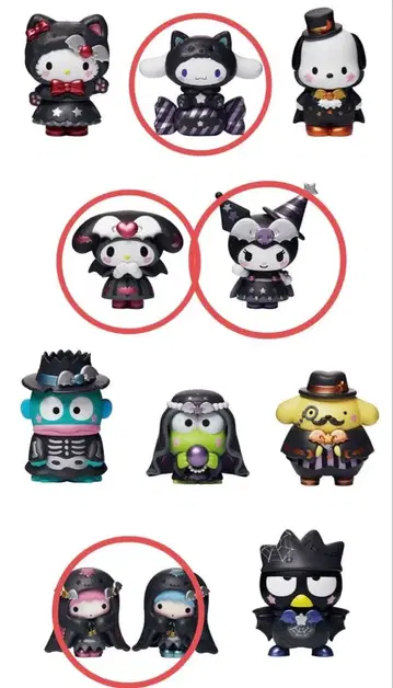 산리오 해피 복권 할로윈