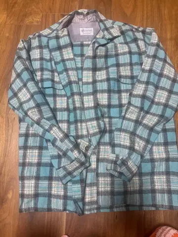 PENNEY'S TOWNCRAFT 체크 무늬 플란넬 셔츠