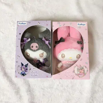 LiccA x My Melody 쿠로미 장난감 상자 마스코트 2종