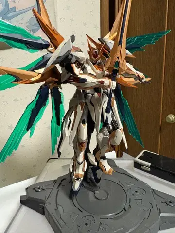 중화 프라모델 황제 조립 완료 중고품