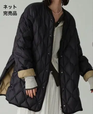 TAION BABYLONE 블랙 다운 자켓 프리 사이즈