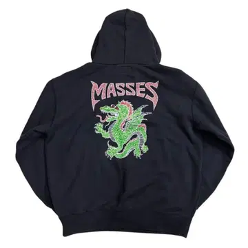 MASSES SWEAT HOODED DRAGON NAVY